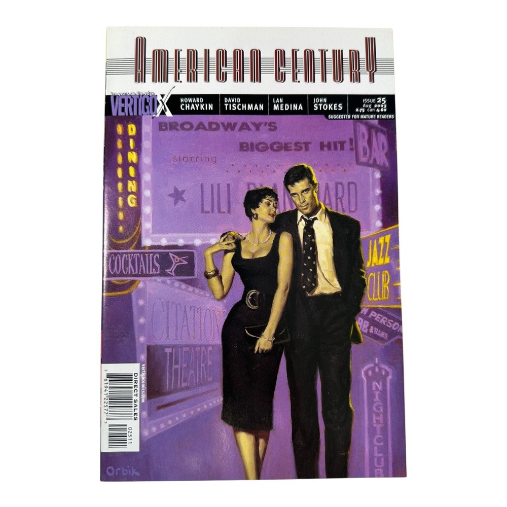 American‎ Century Comic Book Issue 25 Vertigo DC Comics Mature Readers
